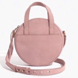 Madewell Juno Circle Crossbody Purse Bag Suede
